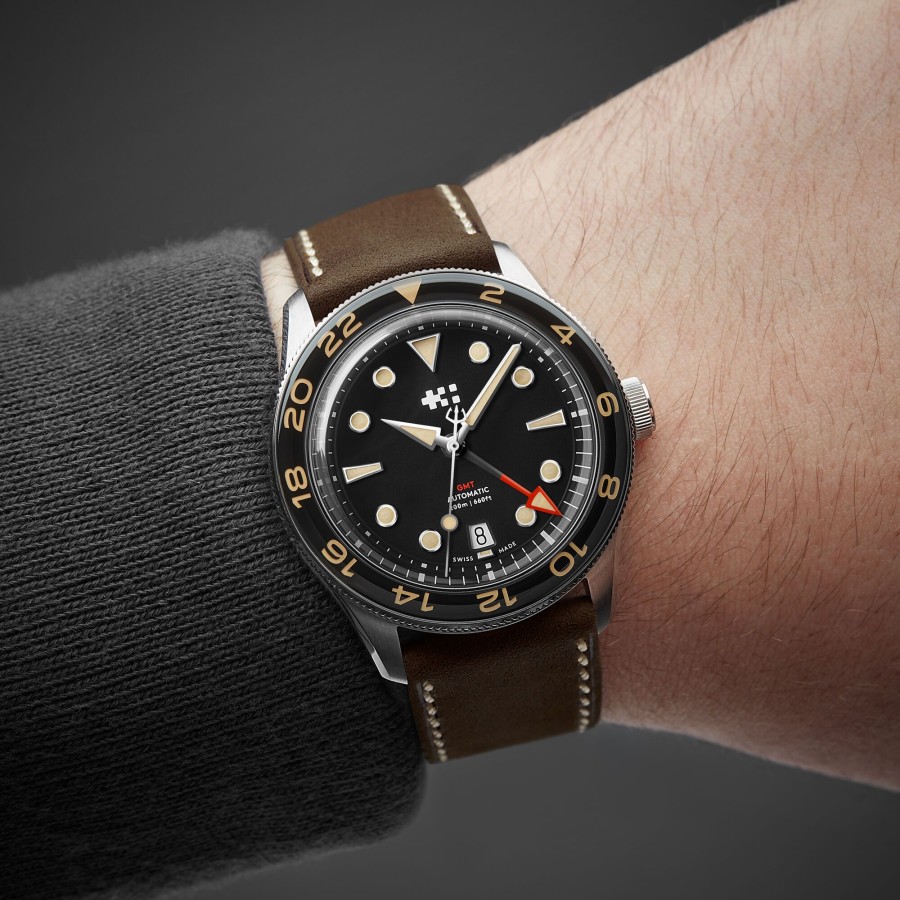 Watches Christopher Ward | C65 Aquitaine Gmt