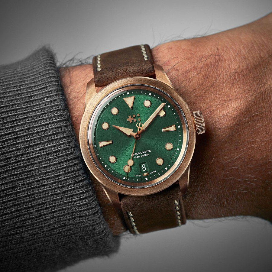 Watches Christopher Ward | C65 Dune Bronze Cosc