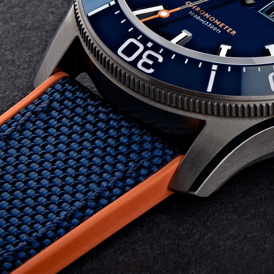 Straps Christopher Ward | Hybrid Rubber