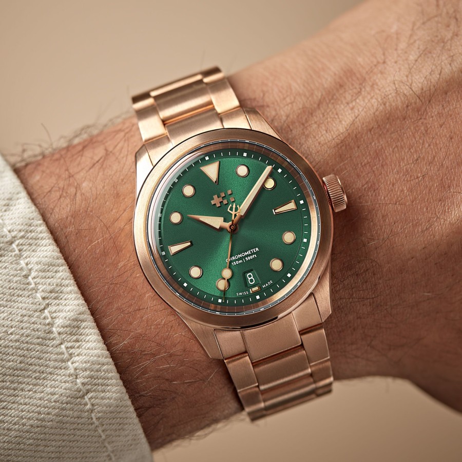 Watches Christopher Ward | C65 Dune Bronze Cosc