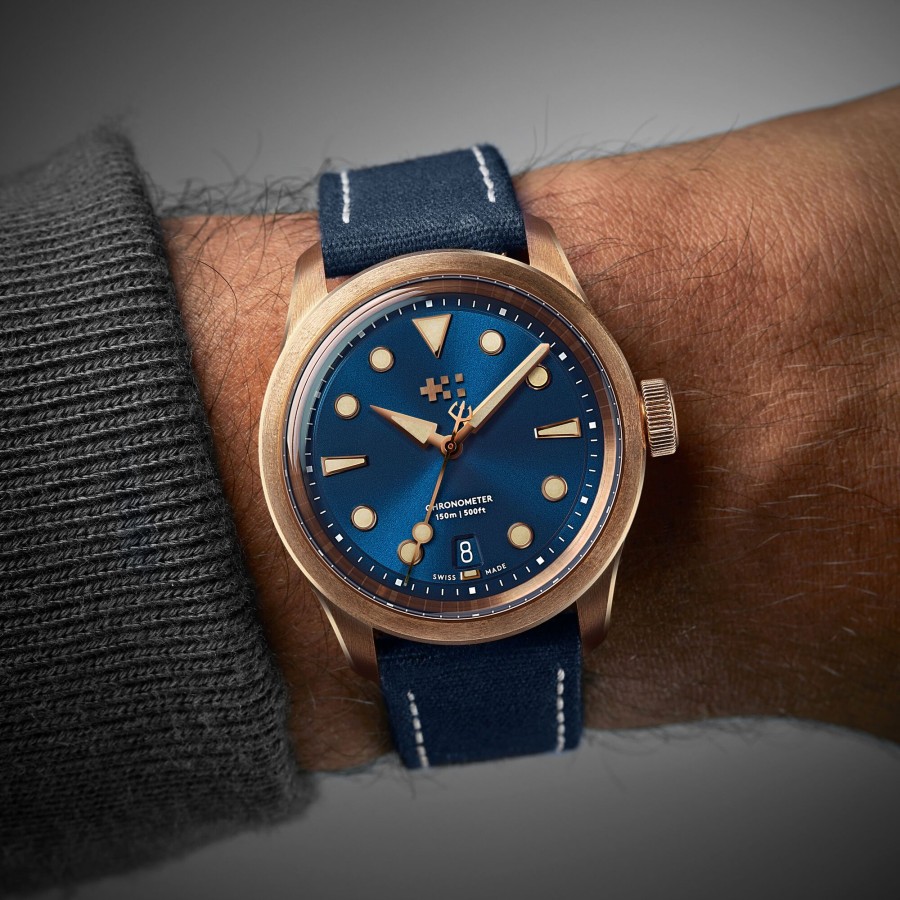 Watches Christopher Ward | C65 Dune Bronze Cosc