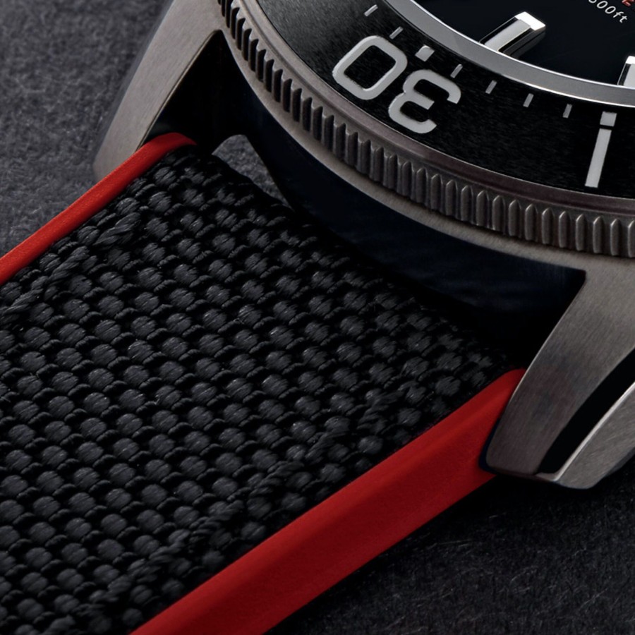 Straps Christopher Ward | Hybrid Rubber