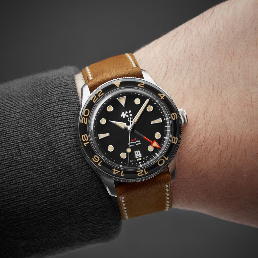 Watches Christopher Ward | C65 Aquitaine Gmt