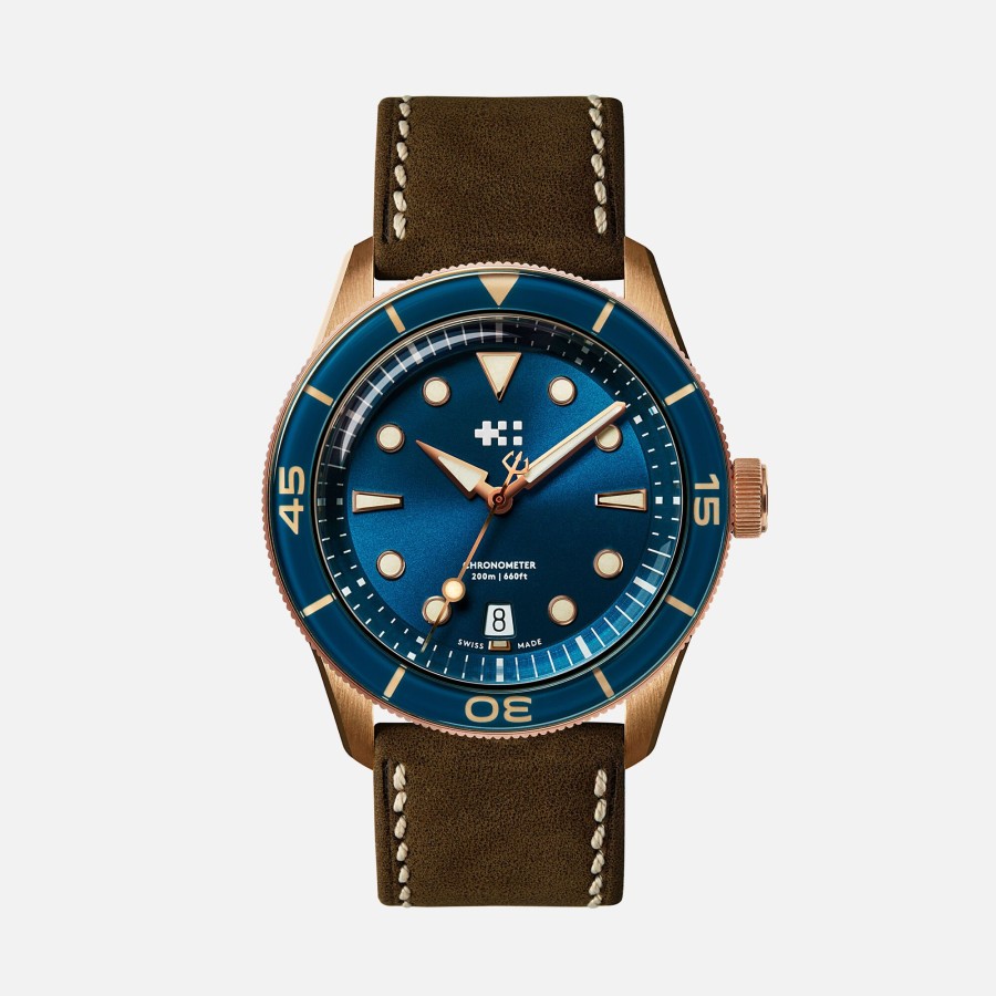 Watches Christopher Ward | C65 Aquitaine Bronze Cosc