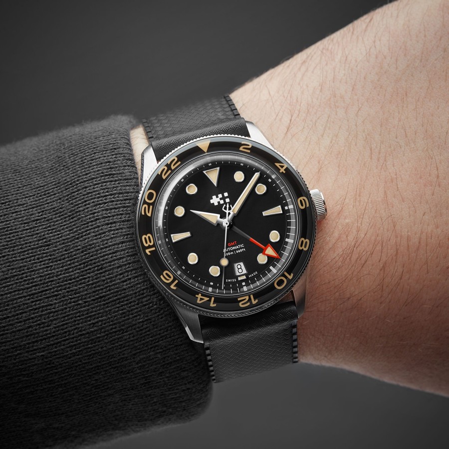 Watches Christopher Ward | C65 Aquitaine Gmt