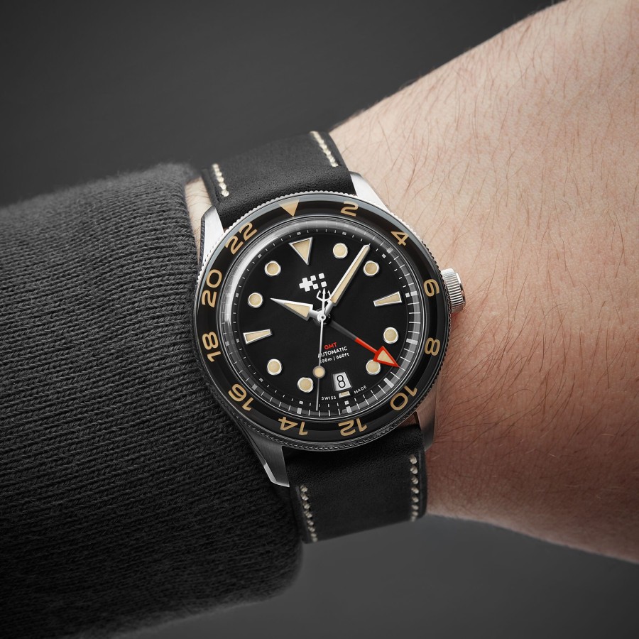 Watches Christopher Ward | C65 Aquitaine Gmt