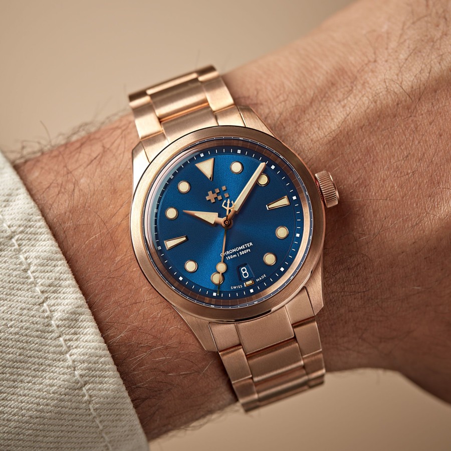 Watches Christopher Ward | C65 Dune Bronze Cosc