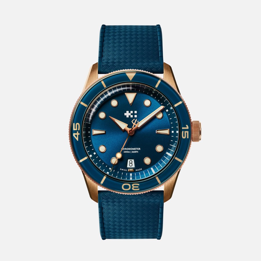 Watches Christopher Ward | C65 Aquitaine Bronze Cosc